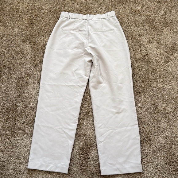 Abercrombie & Fitch Women's Cream Trousers - Picture 5 of 14